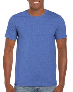 Gildan GN640 - Softstyle™ Erwachsenen Ringspun T-Shirt Heather Royal