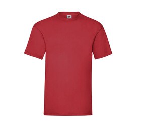 Fruit of the Loom SC230 - T-Shirt Herren Kurzarm Red