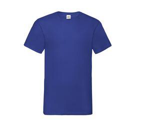 Fruit of the Loom SC234 - Valueweight T-Shirt mit V-Ausschnitt für Herren Royal Blue