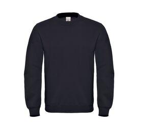 B&C BCID2 - Rundhals Baumwoll Sweatshirt Schwarz