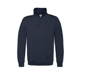 B&C BCID4 - Zip-Sweatshirt Navy