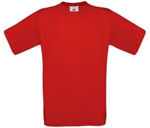 B&C BC151 - Kinder-T-Shirt aus 100% Baumwolle Red