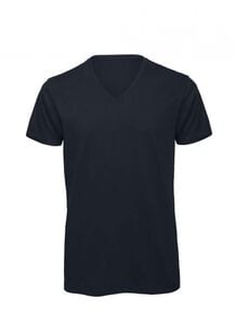 B&C BC044 - Herrenbioletten-Baumwoll-T-Shirt Navy