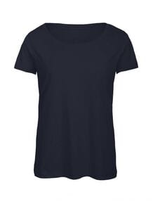 B&C BC056 - Tri-Blend T-Shirt für Damen Navy