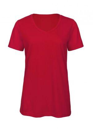 B&C BC058 - Damen-Tri-Blend V-Ausck T-Shirt