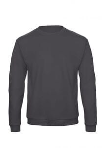 B&C ID202 - Straight Fit Sweatshirt Anthrazit