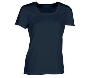 Sans Étiquette SE101 - Sport T-Shirt Damen Navy