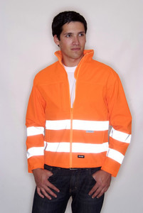 Result RS117 - Leichte Sicherheitsjacke Fluorescent Orange