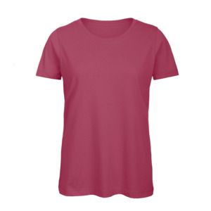B&C BC02T - Damen T-Shirt aus 100% Baumwolle  Fuchsie