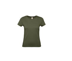 B&C BC02T - Damen T-Shirt aus 100% Baumwolle  Urban Kaki