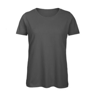 B&C BC02T - Damen T-Shirt aus 100% Baumwolle  Dark Grey