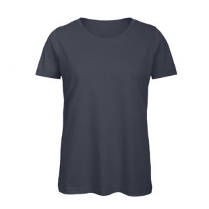 B&C BC02T - Damen T-Shirt aus 100% Baumwolle  Navy