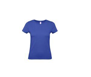 B&C BC02T - Damen T-Shirt aus 100% Baumwolle  Kobalt