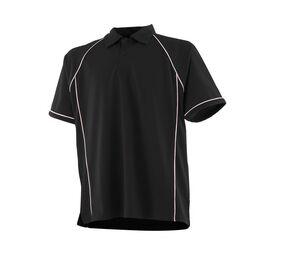 Finden & Hales LV370 - PERFORMANCE POLO MEN Schwarz