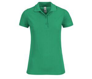 B&C BC409 - Damen Safran Timeless Poloshirt Kelly Green