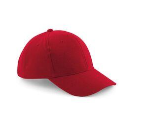 Beechfield BF065 - PRO-STYLE HEAVY BRUSHED COTTON CAP Classic Red