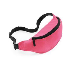 Bag Base BG042 - Taillentasche mit Reißverschluss True Pink