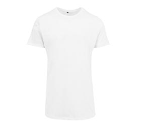 Build Your Brand BY028 - langes Herren T-Shirt Weiß