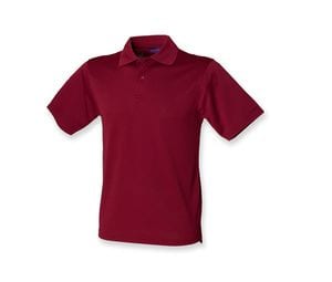 Henbury HY475 - Cool Plus Poloshirt für Herren Burgund