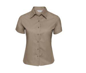 Russell Collection JZ17F - Damen Classic Twill Bluse 