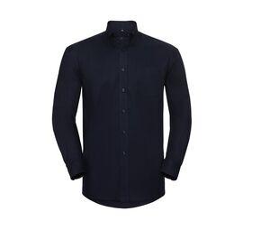 Russell Collection JZ932 - Oxford Hemd für Herren Bright Navy