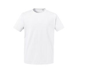 RUSSELL RU118M - Herren T-Shirt aus Bio-Baumwolle Weiß