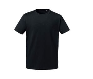 RUSSELL RU118M - Herren T-Shirt aus Bio-Baumwolle Schwarz