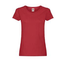 Fruit of the Loom SC1422 - LADIES ORIGINAL T Red