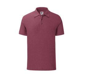 Fruit of the Loom SC3044 - ICONIC POLO Heather Burgundy