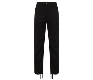 Front row FR625 - STRETCH CARGO TROUSERS Schwarz