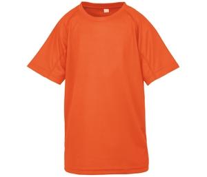 Spiro SP287J - AIRCOOL Atmungsaktives T-Shirt für Kinder Flo Orange