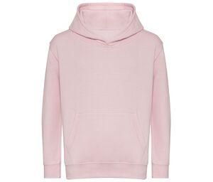 AWDIS JH201J - KIDS ORGANIC HOODIE Baby Pink