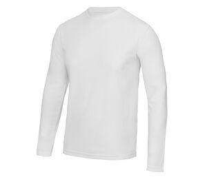 Just Cool JC002 - LONG SLEEVE COOL T Arctic White