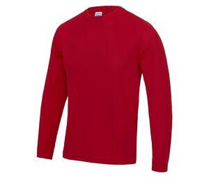 Just Cool JC002 - LONG SLEEVE COOL T Fire Red