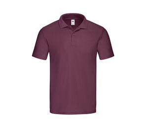 Fruit of the Loom SC282 - ORIGINAL POLO Burgund