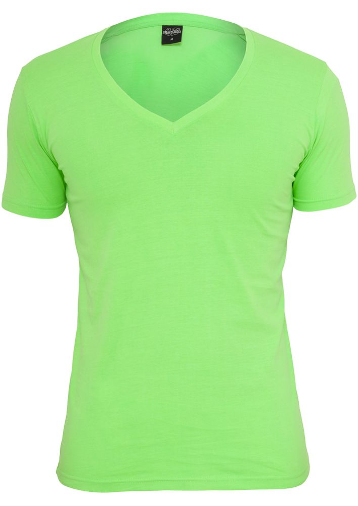 Urban Classics TB381C - Neon V-Neck Tee