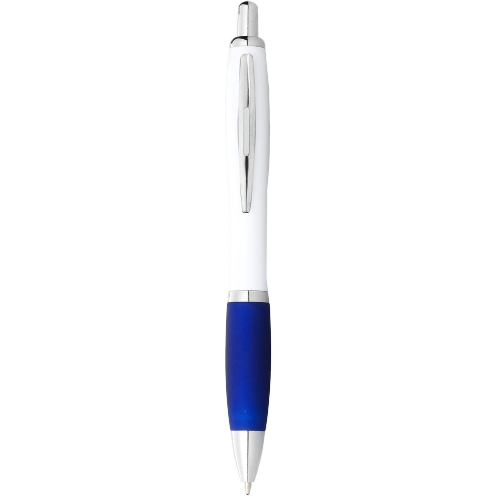 PF Concept 106371 - Nash Kugelschreiber weiß mit farbigem Griff