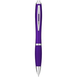 PF Concept 106399 - Nash Kugelschreiber mit farbigem Schaft und Griff Purple