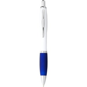 PF Concept 106900 - Nash Kugelschreiber weiß mit farbigem Griff Weiß
