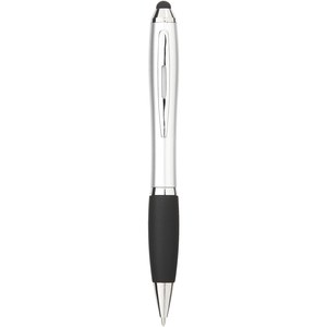 PF Concept 106903 - Nash Stylus Kugelschreiber farbig mit schwarzem Griff Silver