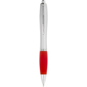 PF Concept 107077 - Nash Kugelschreiber silbern mit farbigem Griff Silver