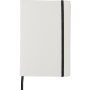 PF Concept 107135 - Spectrum weißes A5 Notizbuch mit farbigem Gummiband