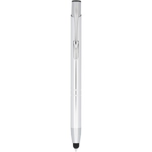 PF Concept 107298 - Moneta Kugelschreiber mit Metall Touchpen Titanium