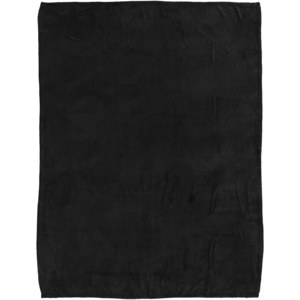 PF Concept 112810 - Bay Plaid-Decke aus extraweichem Coral-Fleece Solid Black