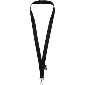 PF Concept 102517 - Tom Schlüsselband aus recyceltem PET Kunststoff mit Sicherheitsverschluss Solid Black