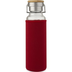PF Concept 100696 - Thor 660 ml Glasflasche mit Neoprenhülle Red