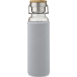 PF Concept 100696 - Thor 660 ml Glasflasche mit Neoprenhülle Grey