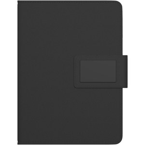 SCX.design 2PX011 - SCX.design O16 A5 Notizbuch mit Powerbank und Leuchtlogo