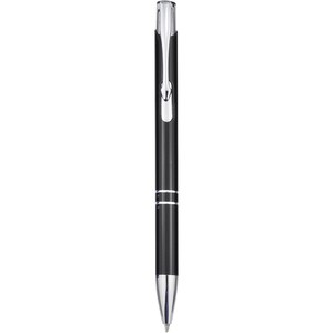 PF Concept 107822 - Moneta Kugelschreiber aus recyceltem Aluminium Solid Black
