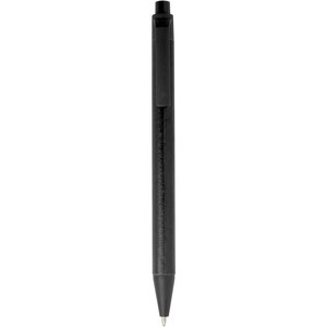 PF Concept 107839 - Chartik Kugelschreiber aus recyceltem Papier mit matter Oberfläche, einfarbig Solid Black